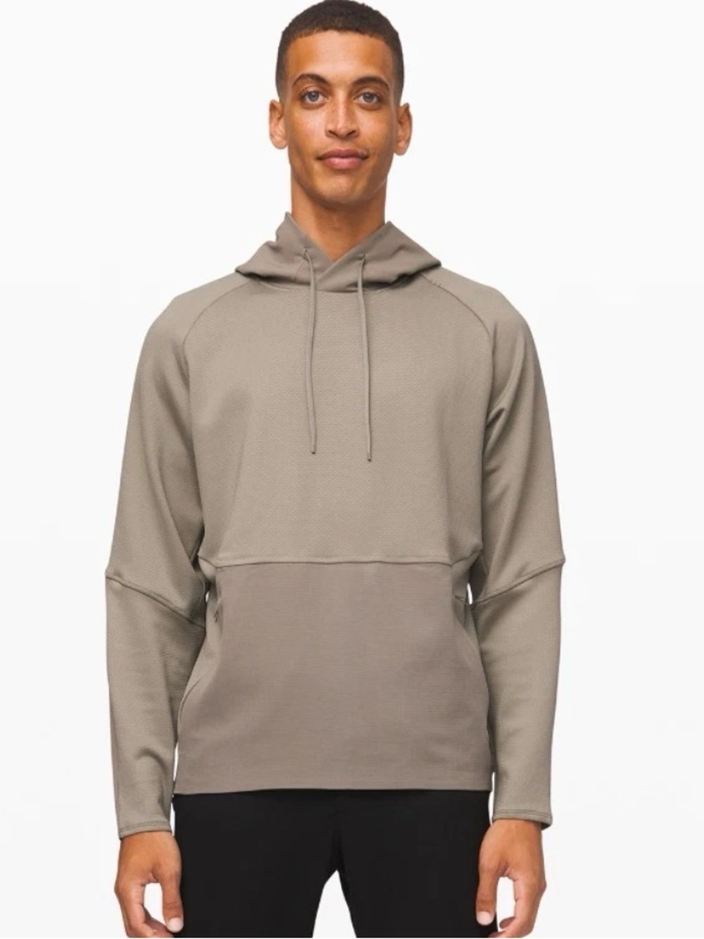 Lululemon Men's Fundamental Fuel Pullover - Carbon Dust Gray